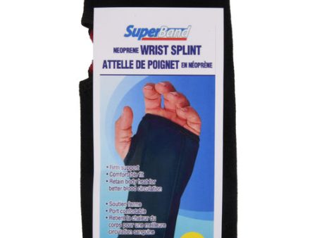 WHOLESALE NEOPRENE WRIST SPLINT LEFT SOLD BY CASE For Sale