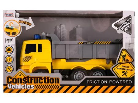 WHOLESALE CONSTRUCTION TRUCK IN WINDOW BOX 10 SOLD BY CASE Online Sale