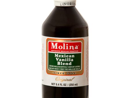 WHOLESALE MOLINA VANILLA EXTRACT 8.3 OZ SOLD BY CASE Discount