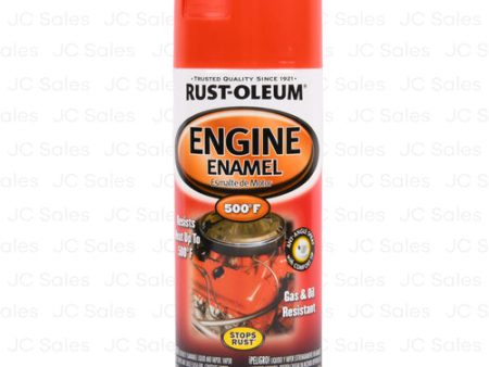 WHOLESALE ENGINE ENAMEL RESISTS HEAT UP AEROSOL ORANGE 12-OZ SOLD BY CASE Cheap