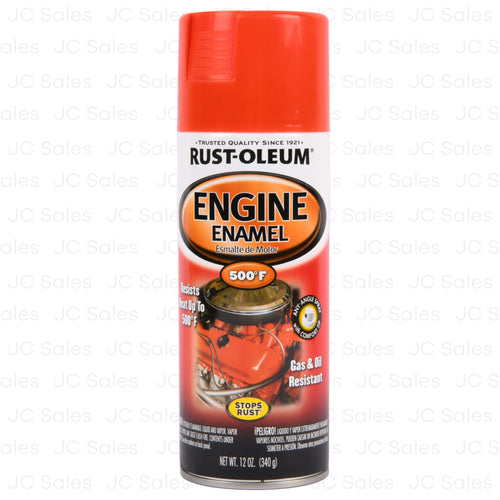 WHOLESALE ENGINE ENAMEL RESISTS HEAT UP AEROSOL ORANGE 12-OZ SOLD BY CASE Cheap