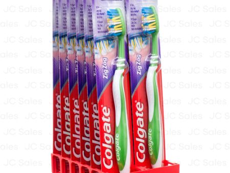 WHOLESALE COLGATE TOOTHBRUSH ZIGZAG MEDIUM SOLD BY CASE Online Sale