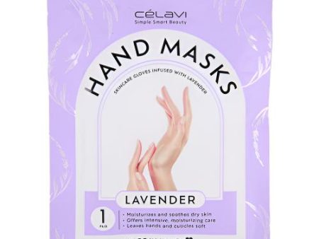 WHOLESALE CELAVI HAND MASK LAVENDER 1PR SOLD BY CASE on Sale