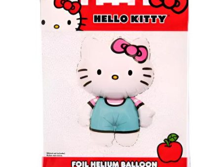 WHOLESALE HELLO KITTY SHAPED 18 FOIL BALLOON SOLD BY CASE on Sale