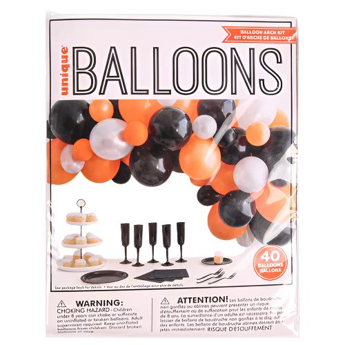 WHOLESALE HH HALLOWEEN BALLOON ARCH KIT 40PC SOLD BY CASE For Cheap