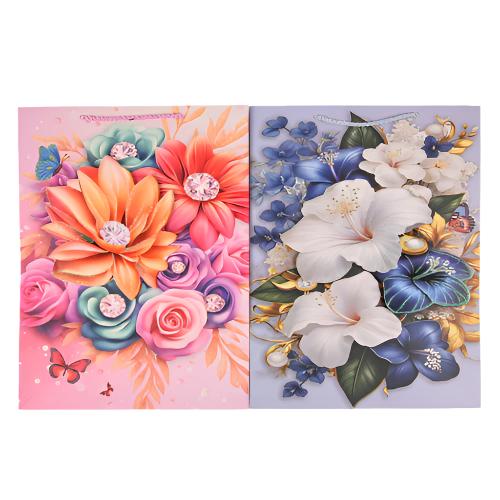 WHOLESALE GIFT BAG FLOWER ASST DESIGN LG SOLD BY CASE Discount