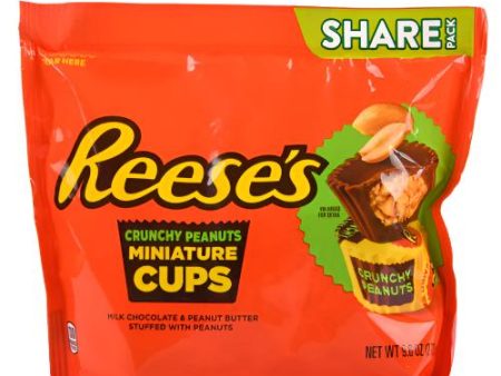 NEW WHOLESALE REESE S PEANUT MINIATURE CHOCO CUPS 9.6-OZ SOLD BY CASE Supply