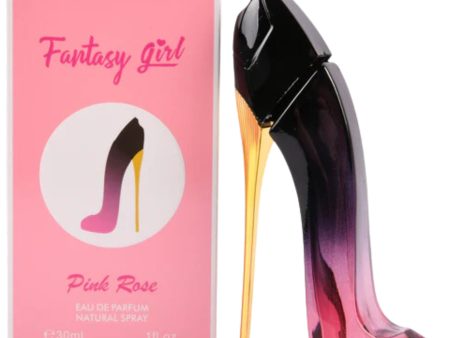 WHOLESALE FANTASY GIRL PINK ROSE EAU DE PARFUM NATURAL SPRAY 1FLOZ SOLD BY CASE For Discount