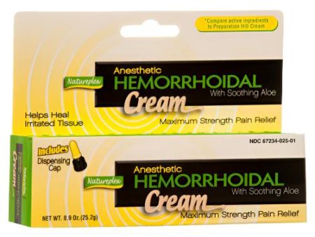 WHOLESALE NATUREPLEX HEMORRHOIDAL CREAM W DISPENSING CAP 0.9 OZ SOLD BY CASE Online