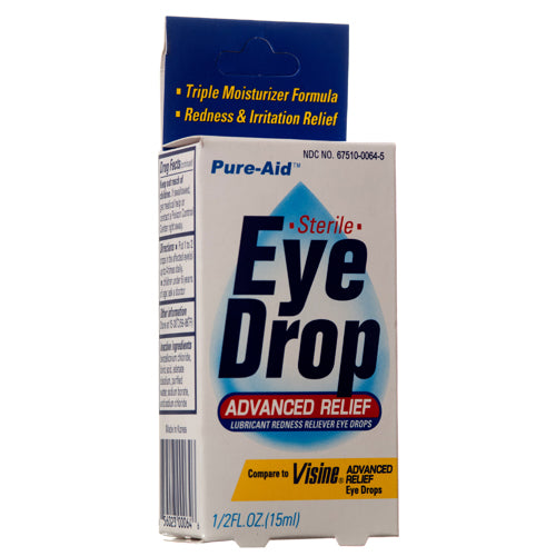 WHOLESALE PURE AID EYE DROP 15ML ADVANCE SOLD BY CASE on Sale