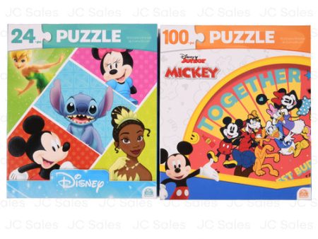 WHOLESALE MICKEY & FRIENDS PREMIER  PUZZLE ASST PIECES SOLD BY CASE For Cheap