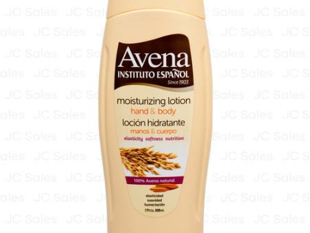 WHOLESALE AVENA HAND & BODY LOTION 17 OZ SOLD BY CASE Cheap