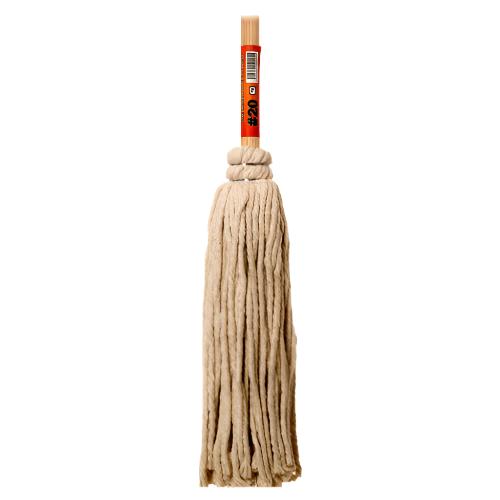 WHOLESALE COTTON MOP #20 W  NATURAL STICK SOLD BY CASE on Sale