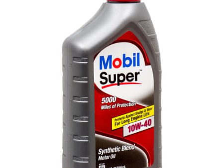 WHOLESALE MOBIL SUPER MOTOR OIL 1QT 10W40 SOLD BY CASE Online Hot Sale