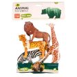 WHOLESALE ANIMAL THE WORLD ASST 4PC IN PVC BAG SOLD BY CASE on Sale