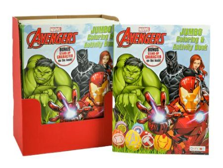 WHOLESALE COLORING BOOK AVENGERS 64PG SOLD BY CASE Discount