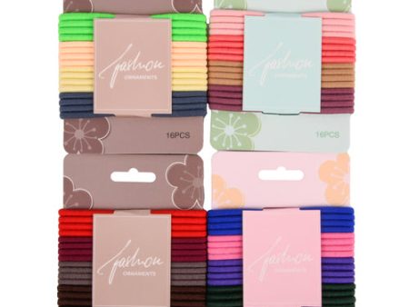 NEW WHOLESALE FASHION HAIR ELASTICS ASST COLOR 16 PCS SOLD BY CASE For Sale