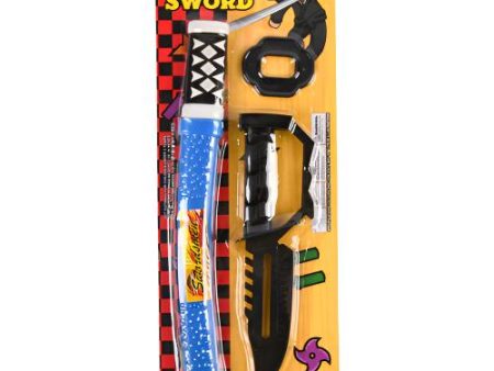 WHOLESALE NINJA SWORD ASST IN BLISTER CARD SOLD BY CASE Online Hot Sale