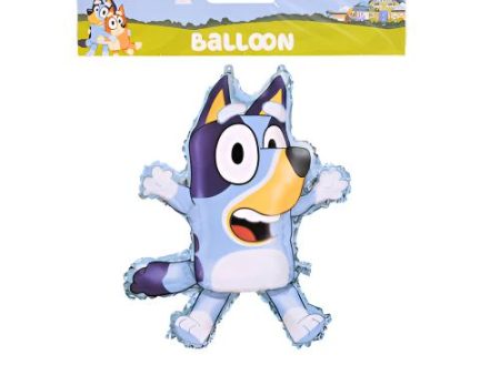 WHOLESALE BLUEY SHAPED FOIL BALLOON 28 SOLD BY CASE For Discount