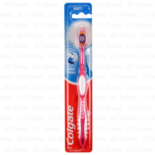 WHOLESALE COLGATE TOOTHBRUSH EXTRA CLEAN SOFT SOLD BY CASE For Sale