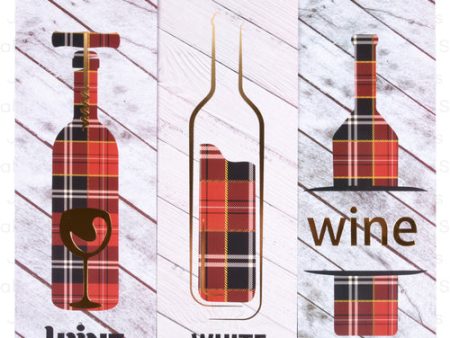 NEW WHOLESALE GIFT WINE BAG ASSORTED DESIGNS SOLD BY CASE For Sale