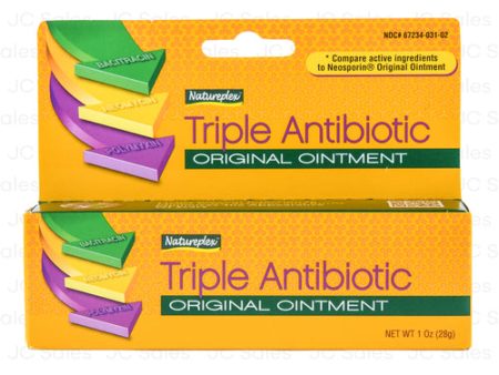 WHOLESALE NATUREPLEX TRIPLE ANTIBIOTIC OINTMENT 1 OZ SOLD BY CASE Online Hot Sale