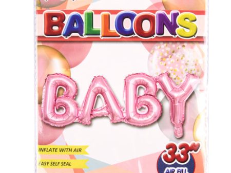 NEW WHOLESALE TRICO 33 AIR FILL BALLOON BABY PINK SOLD BY CASE Online now