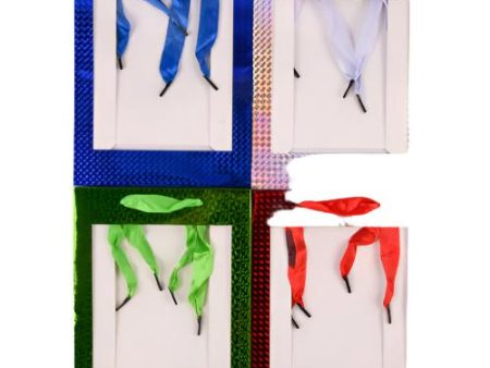 NEW WHOLESALE GIFT BAG SMALL CLEAR WINDOW ASSORTED BORDER COLORS SOLD BY CASE For Discount