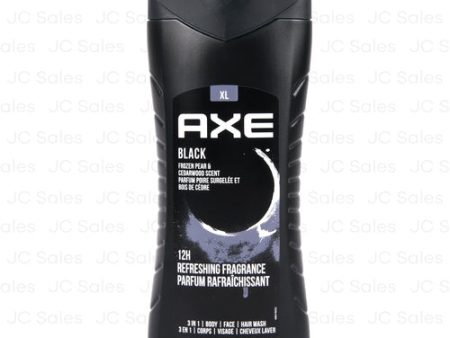 WHOLESALE AXE BODY WASH BLACK 400 ML SOLD BY CASE Online Sale