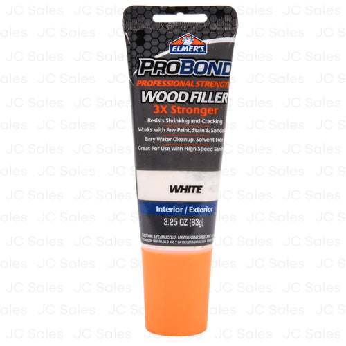 WHOLESALE PROBOND WHITE WOOD FILLER 3.25-OZ SOLD BY CASE Hot on Sale