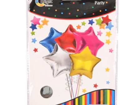 NEW WHOLESALE HAPPY PARTY METAL STAR BALLOON SOLD BY CASE For Sale