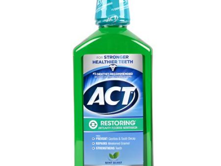 WHOLESALE ACT MOUTHWASH TOTAL CARE ZERO ALCOHOL 33.8 OZ SOLD BY CASE For Cheap