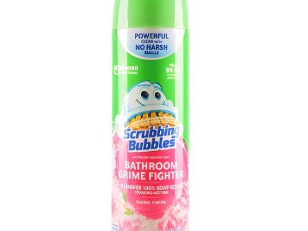 WHOLESALE SCRUBBING BUBBLES BATHROOM GRIME FIGHTER FLORAL 20 OZ SOLD BY CASE Cheap