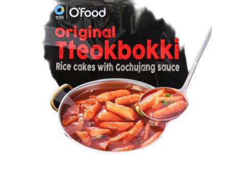 WHOLESALE O FOOD ORIGINAL TTEOKBOKKI 9.1-OZ SOLD BY CASE on Sale