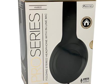 WHOLESALE PRO SERIES STEREO HEADPHONE W  MIC SOLD BY CASE Supply