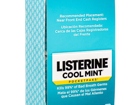 WHOLESALE LISTERINE BREATH STRIPS COOL MINT 24 CT SOLD BY CASE Online