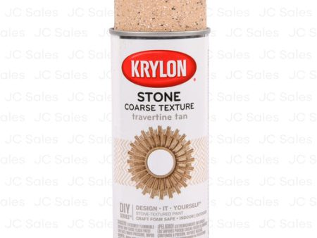 WHOLESALE KRYLON STONE COARSE TEXTURE FOAM TAN 12-OZ SOLD BY CASE Fashion