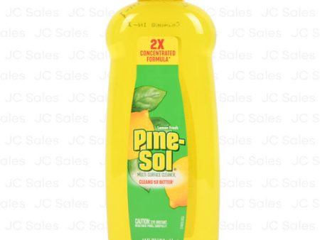 WHOLESALE PINE-SOL CLEANER LEMON 14 OZ SOLD BY CASE For Sale