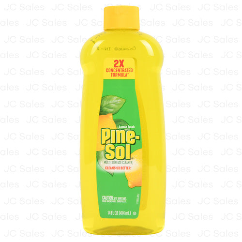 WHOLESALE PINE-SOL CLEANER LEMON 14 OZ SOLD BY CASE For Sale