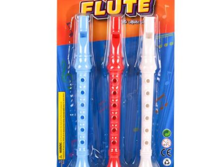 WHOLESALE FLUTE RECORDER TOY SET ON BLISTER CARD SOLD BY CASE Cheap