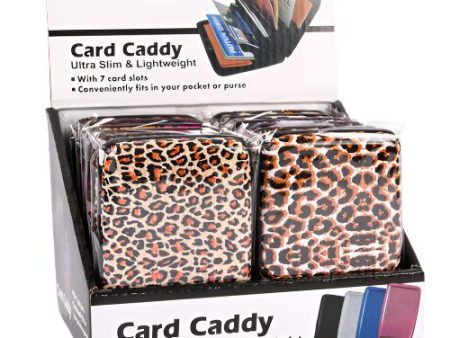 WHOLESALE CARD CADDY ASST ANIMAL PRINT SOLD BY CASE Online