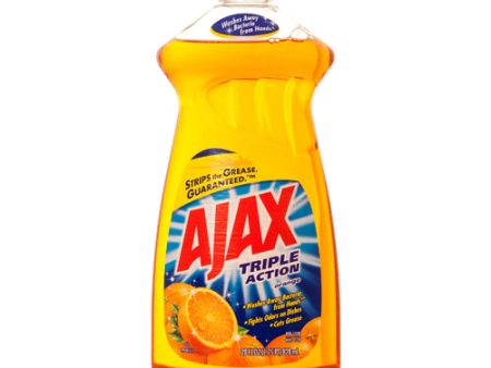 WHOLESALE AJAX DISH LIQUID ORANGE 28 OZ SOLD BY CASE Hot on Sale