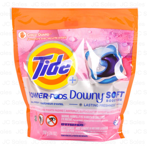 WHOLESALE TIDE PODS 2IN1 W DOWNY APRIL FRESH 9 CT SOLD BY CASE For Cheap