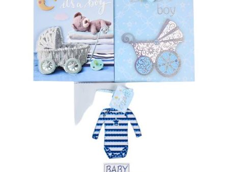 WHOLESALE GIFT BAG SMALL BABY SHOWER ASSORTED DESIGNS BLUE SOLD BY CASE Online now