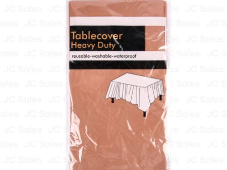 WHOLESALE TABLE COVER COFFEE COLOR 54X108 SOLD BY CASE Supply