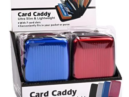 WHOLESALE CARD CADDY ASST COLORS SOLD BY CASE For Cheap