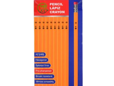 WHOLESALE BAZIC YELLOW PENCIL PRE-SHARPENED #2 12PK SOLD BY CASE For Cheap