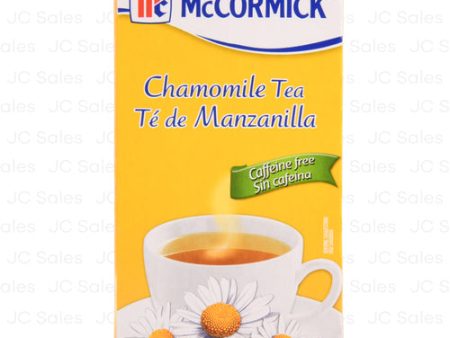 WHOLESALE MCCORMICK CHAMOMILE TEA 25-CT SOLD BY CASE Hot on Sale