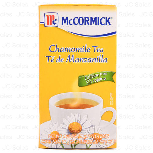 WHOLESALE MCCORMICK CHAMOMILE TEA 25-CT SOLD BY CASE Hot on Sale