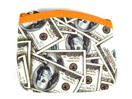 WHOLESALE COIN PURSE DOLLAR BILLS PRINT SOLD BY CASE For Discount